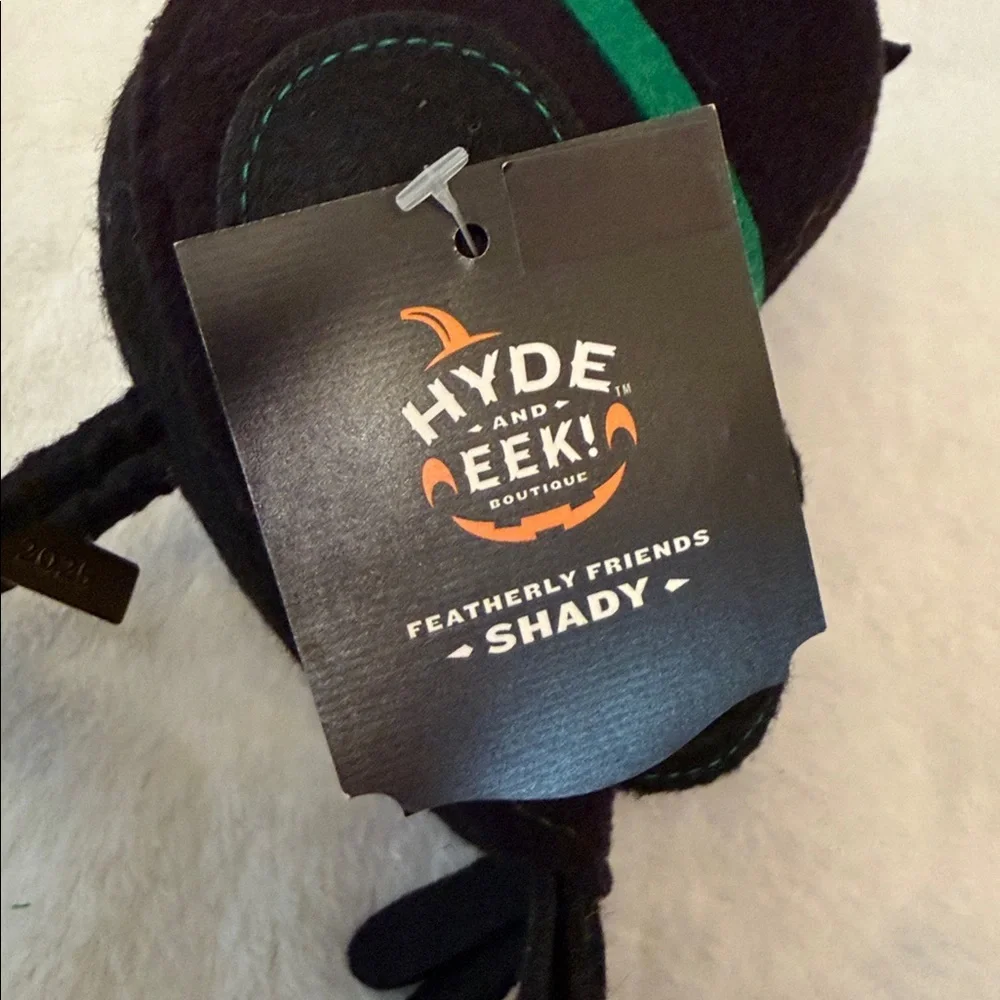 Target Hyde & Eek Featherly Friends Shady Black Cat Halloween Bird NEW
